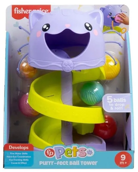 Fisher Price Pallo-torni kissalla