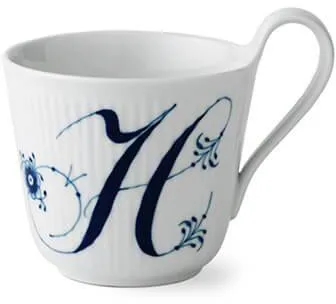 Royal Copenhagen Aakkoset Kokoelma muki 33 cl - H